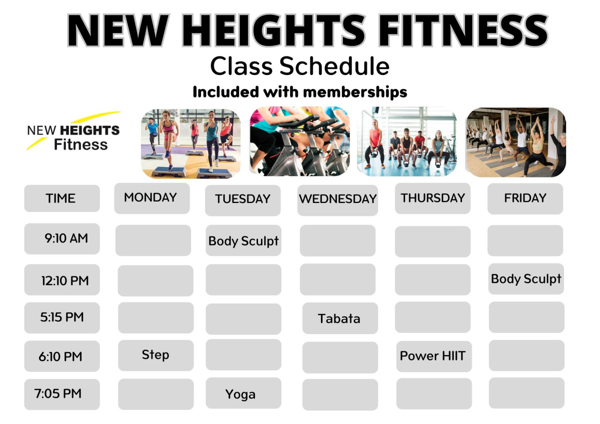 Class Schedule Template